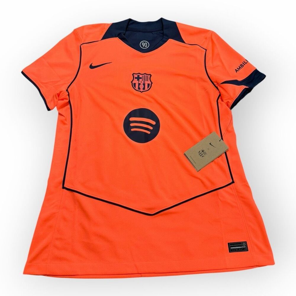 FC Barcelona 25/26 Nike Total 90 Third Soccer Jersey Womens size M HM3240-855
